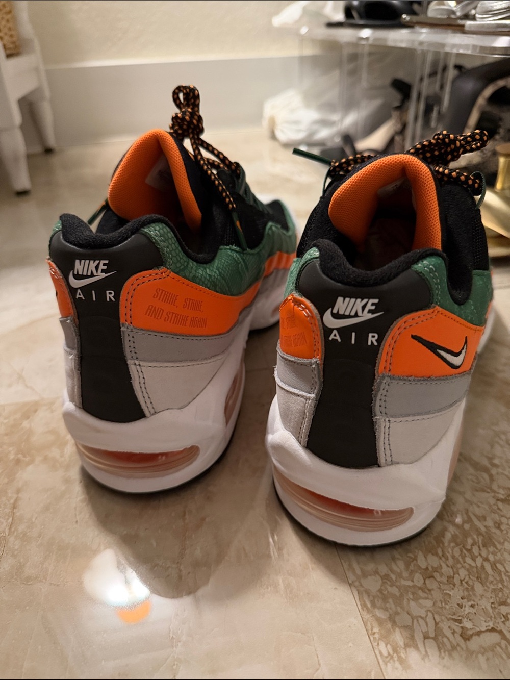 NEW Nike Air Max 95 Yardrunners FAMU - Size 12 - Picture 7 of 7